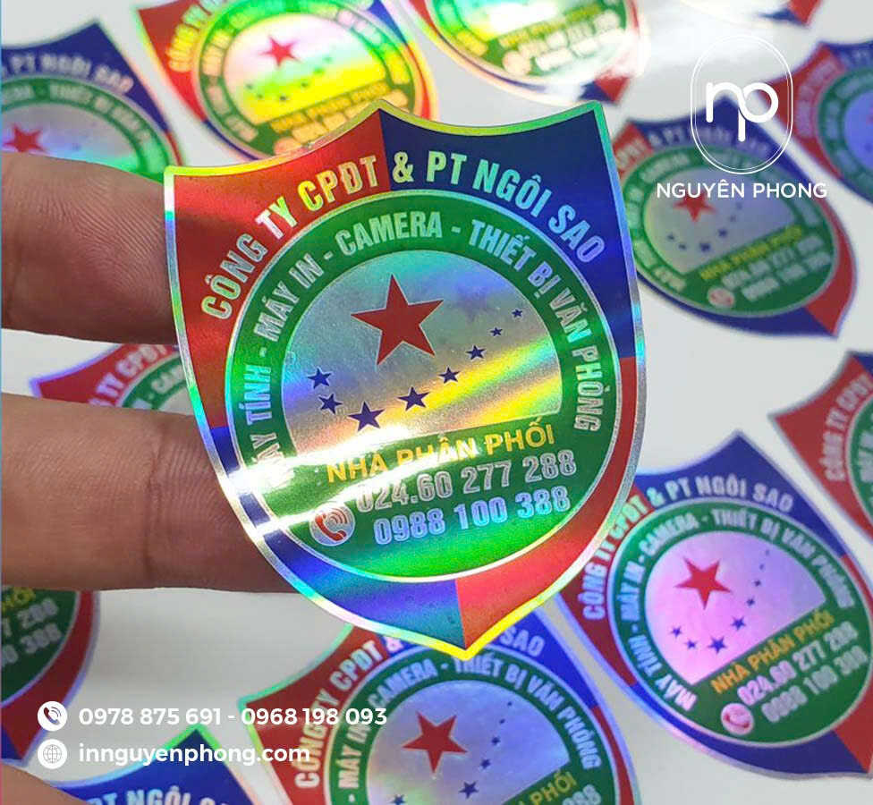 Mỗi loại sản phẩm tương ứng với kiểu logo khác nhau